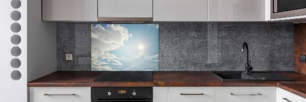 Küchen wandpaneel Wolken am Himmel