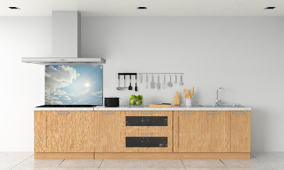 Küchen wandpaneel Wolken am Himmel