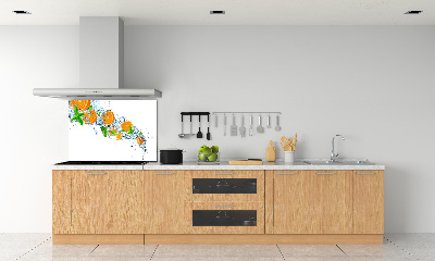 Platte für Küchenrückwand Orangen