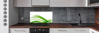 Platte für Küchenrückwand Abstrakte Wellen