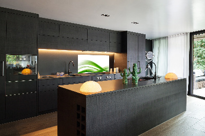 Platte für Küchenrückwand Abstrakte Wellen