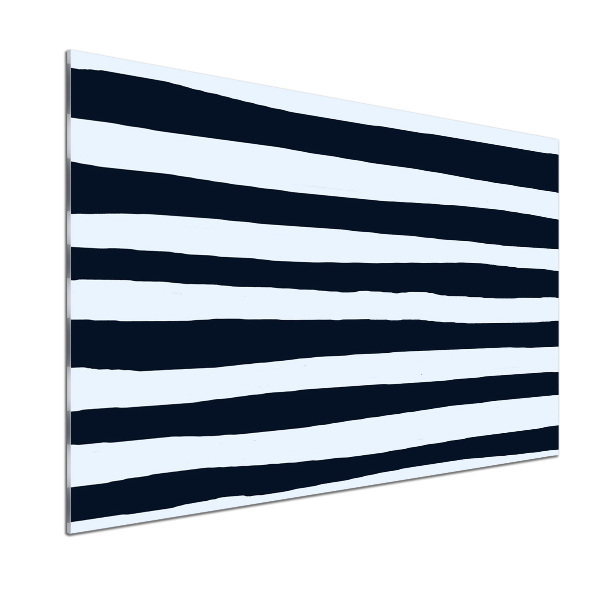 Glasrückwand für die küche Gestreifter Hintergrund