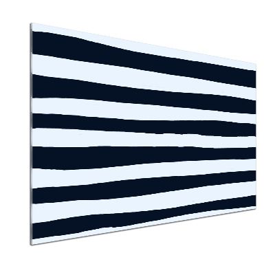 Glasrückwand für die küche Gestreifter Hintergrund