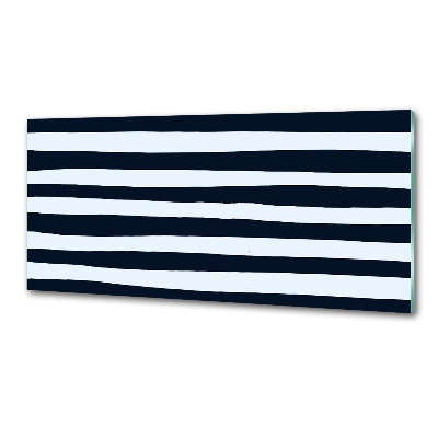 Glasrückwand für die küche Gestreifter Hintergrund