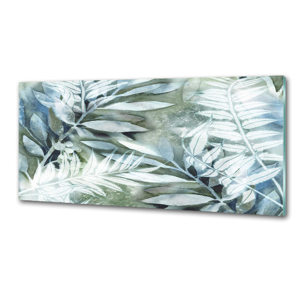 Platte für Küchenrückwand Blätter