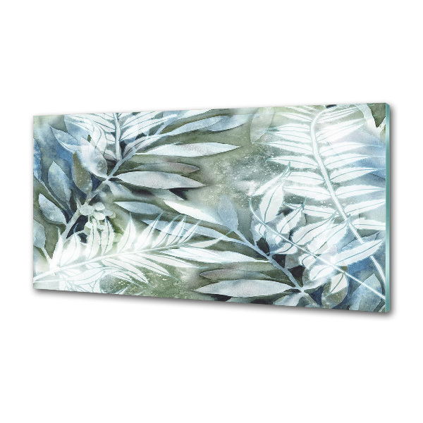 Platte für Küchenrückwand Blätter