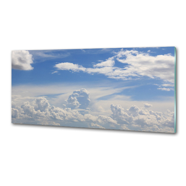 Küchen wandpaneel Wolken am Himmel