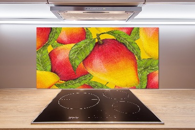 Glasrückwand für die küche Mango