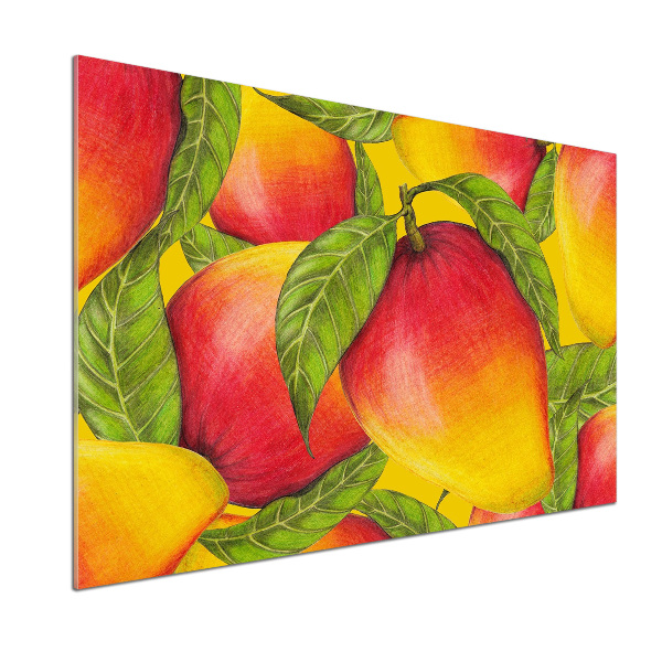 Glasrückwand für die küche Mango