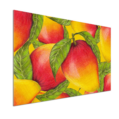 Glasrückwand für die küche Mango