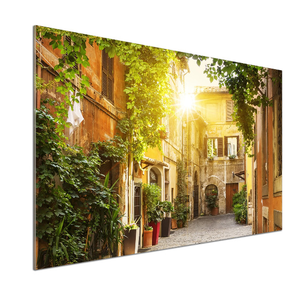 Küchen wandpaneel Italienische Straßen