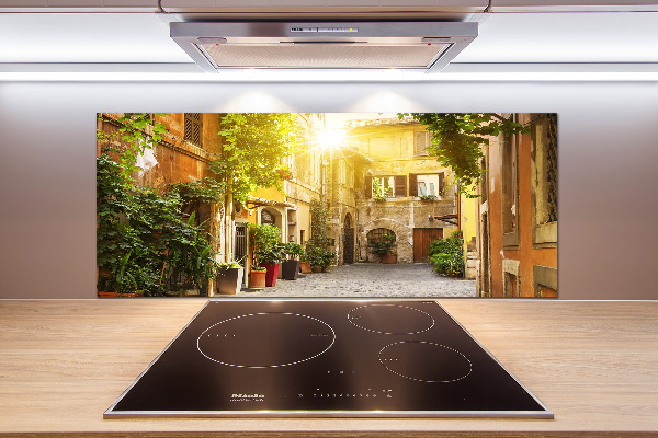 Küchen wandpaneel Italienische Straßen
