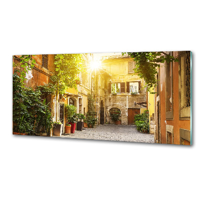 Küchen wandpaneel Italienische Straßen