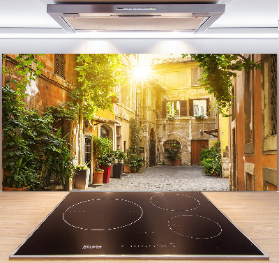 Küchen wandpaneel Italienische Straßen