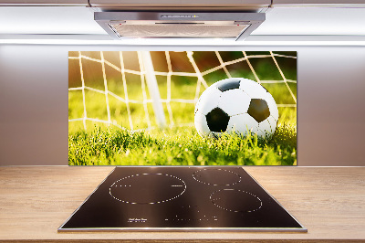 Platte für Küchenrückwand Der Ball ist im Tor