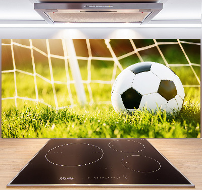 Platte für Küchenrückwand Der Ball ist im Tor
