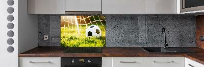 Platte für Küchenrückwand Der Ball ist im Tor