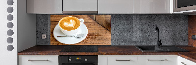 Küchen wandpaneel Kaffee in einer Tasse