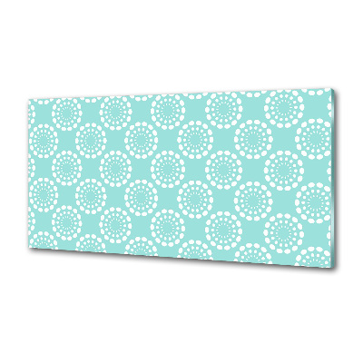 Glasrückwand für die küche Geometrischer Hintergrund