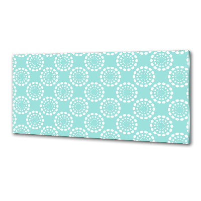 Glasrückwand für die küche Geometrischer Hintergrund