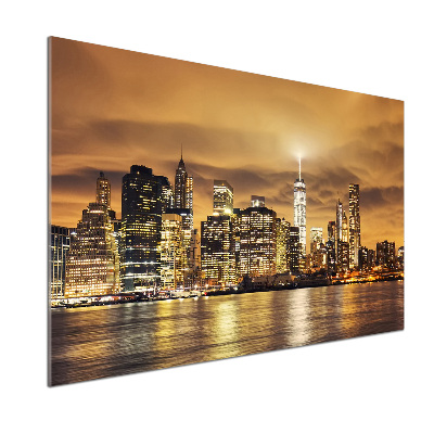 Glasrückwand für die küche Manhattan, New York