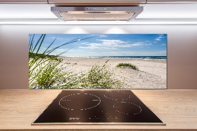 Platte für Küchenrückwand Strand von Mrzeżyno