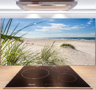 Platte für Küchenrückwand Strand von Mrzeżyno