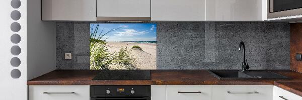 Platte für Küchenrückwand Strand von Mrzeżyno