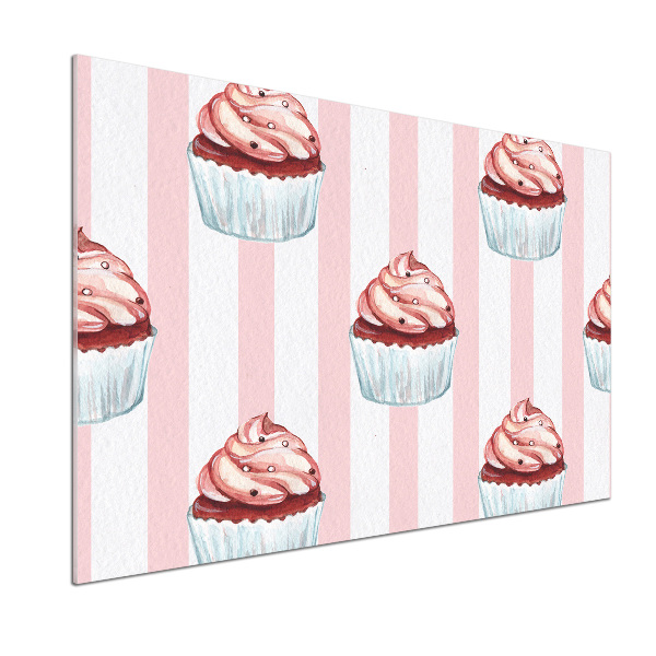 Küchen wandpaneel Cupcakes