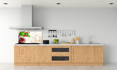 Küchen wandpaneel Himbeermarmelade