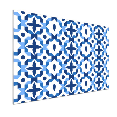 Glasrückwand für die küche Geometrischer Hintergrund