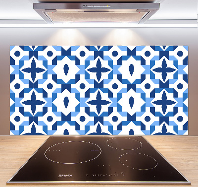 Glasrückwand für die küche Geometrischer Hintergrund