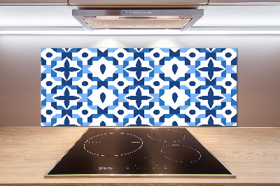 Glasrückwand für die küche Geometrischer Hintergrund