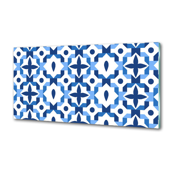 Glasrückwand für die küche Geometrischer Hintergrund