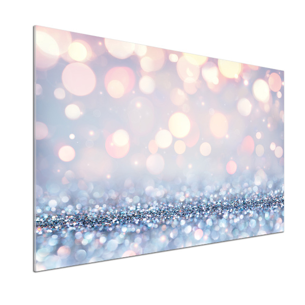 Platte für Küchenrückwand Glänzender Hintergrund