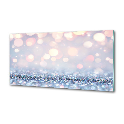 Platte für Küchenrückwand Glänzender Hintergrund