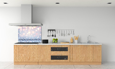 Platte für Küchenrückwand Glänzender Hintergrund