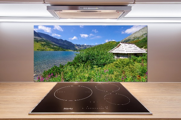 Platte für Küchenrückwand Ferienhaus in den Tatra-Bergen