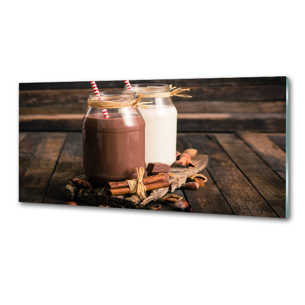 Glasrückwand für die küche Cocktails im Glas