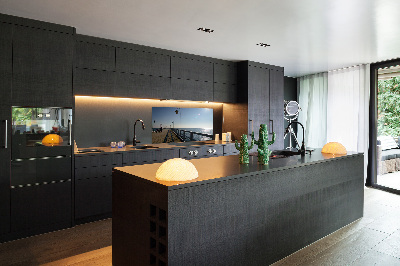 Glasrückwand für die küche Pier in Gdynia