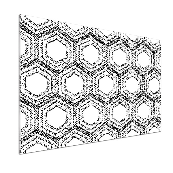 Platte für Küchenrückwand Geometrischer Hintergrund