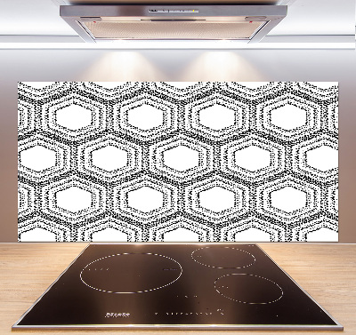 Platte für Küchenrückwand Geometrischer Hintergrund