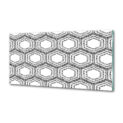 Platte für Küchenrückwand Geometrischer Hintergrund