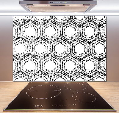 Platte für Küchenrückwand Geometrischer Hintergrund