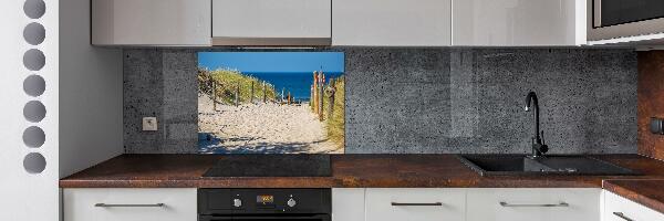Küchen wandpaneel Küstendünen