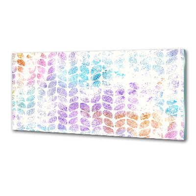 Platte für Küchenrückwand Bunte Blätter