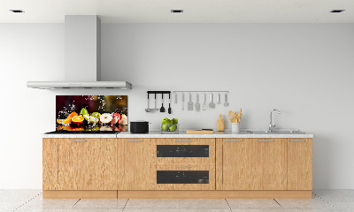 Platte für Küchenrückwand Obst und Wasser