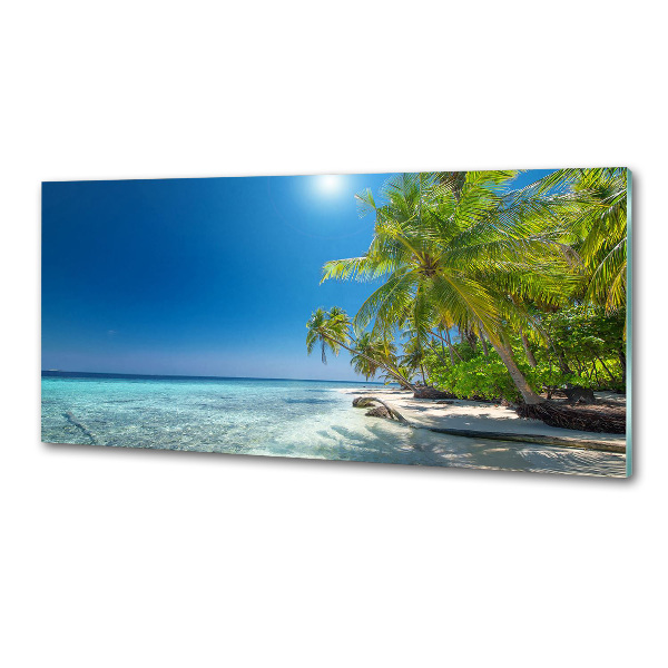 Platte für Küchenrückwand Maledivenstrand