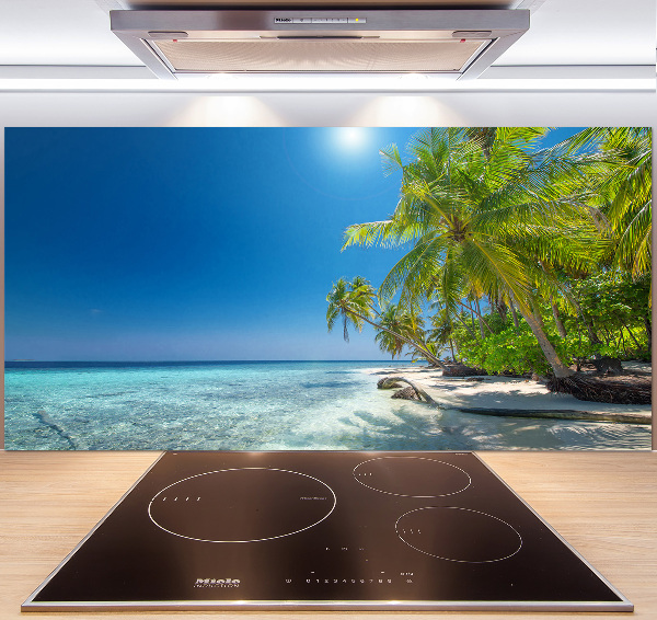 Platte für Küchenrückwand Maledivenstrand