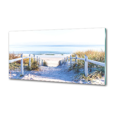 Küchen wandpaneel Küstendünen